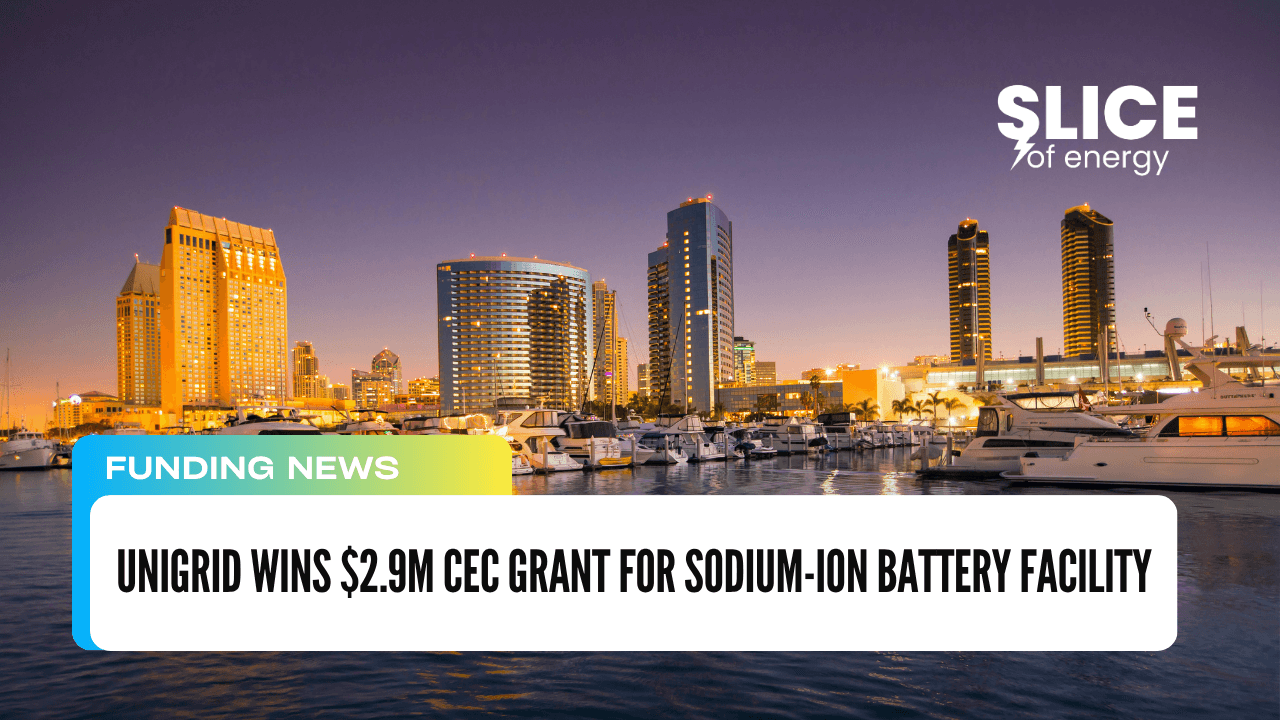 UNIGRID Wins $2.9M CEC Grant for Sodium-Ion Battery Facility